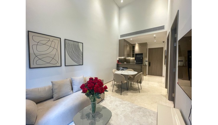 Đôc quyền cho thuê 1PN1WC tầng cao view thoáng The MarQ full nội thất mới tinh vào ở ngay